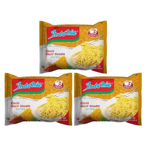 Indomie Köri Çeşnili Hazır Noodle
