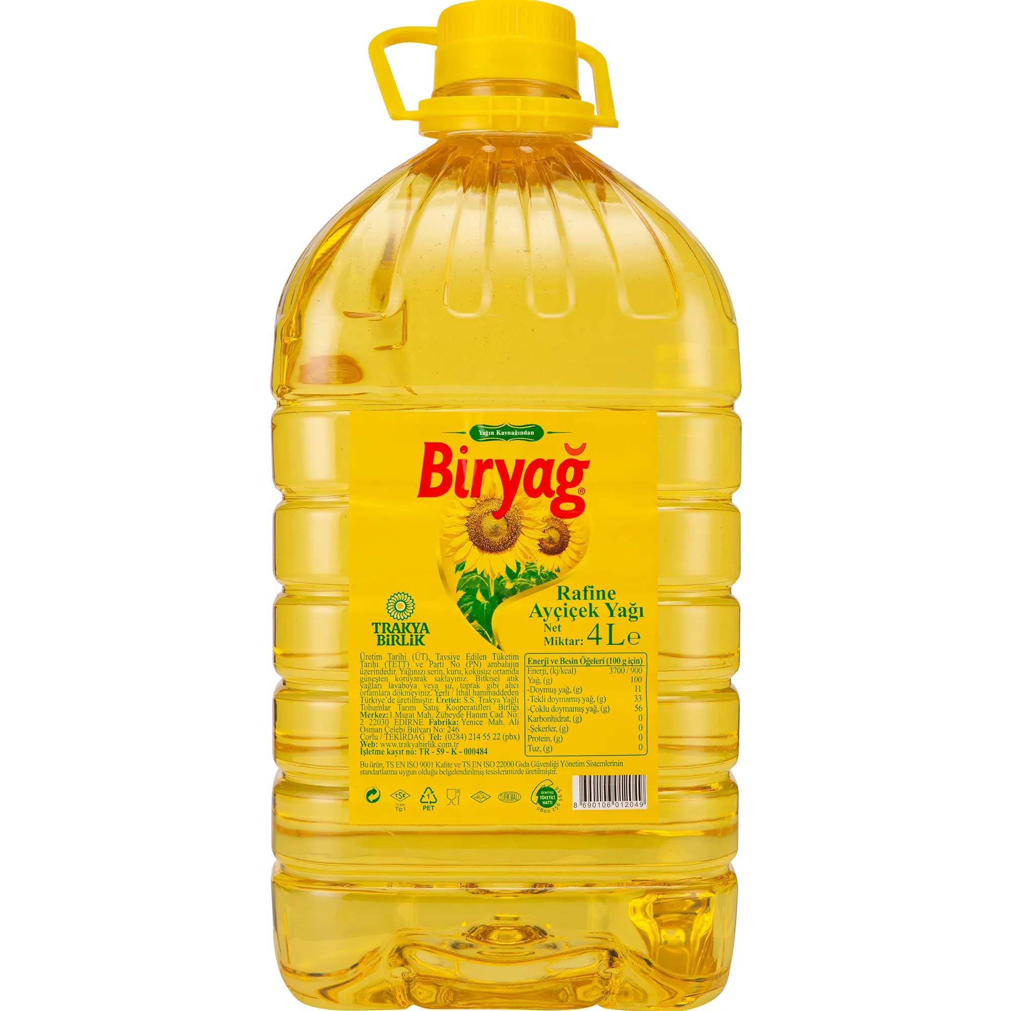 Biryağ Ayçiçek Yağı